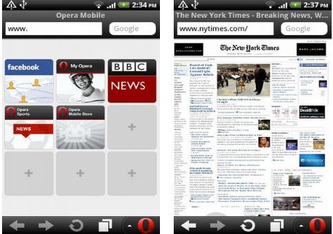 Opera Mini для Android