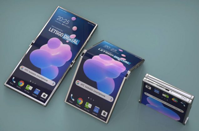 Смартфон с гибким экраном от HTC 5