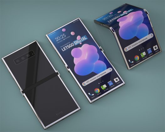 Смартфон с гибким экраном от HTC 1
