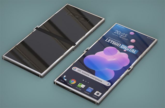 Смартфон с гибким экраном от HTC 6
