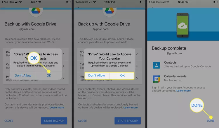 Как перенести контакты с iPhone на Android 6