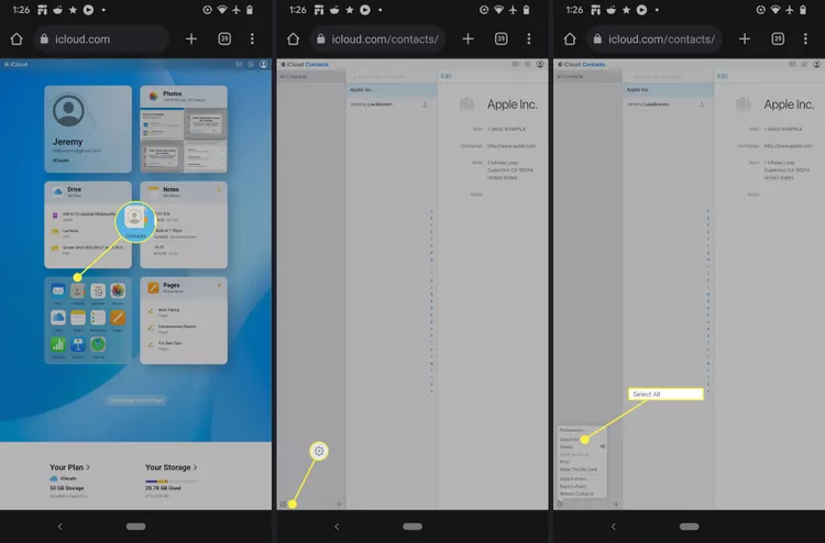 Как перенести контакты с iPhone на Android 10